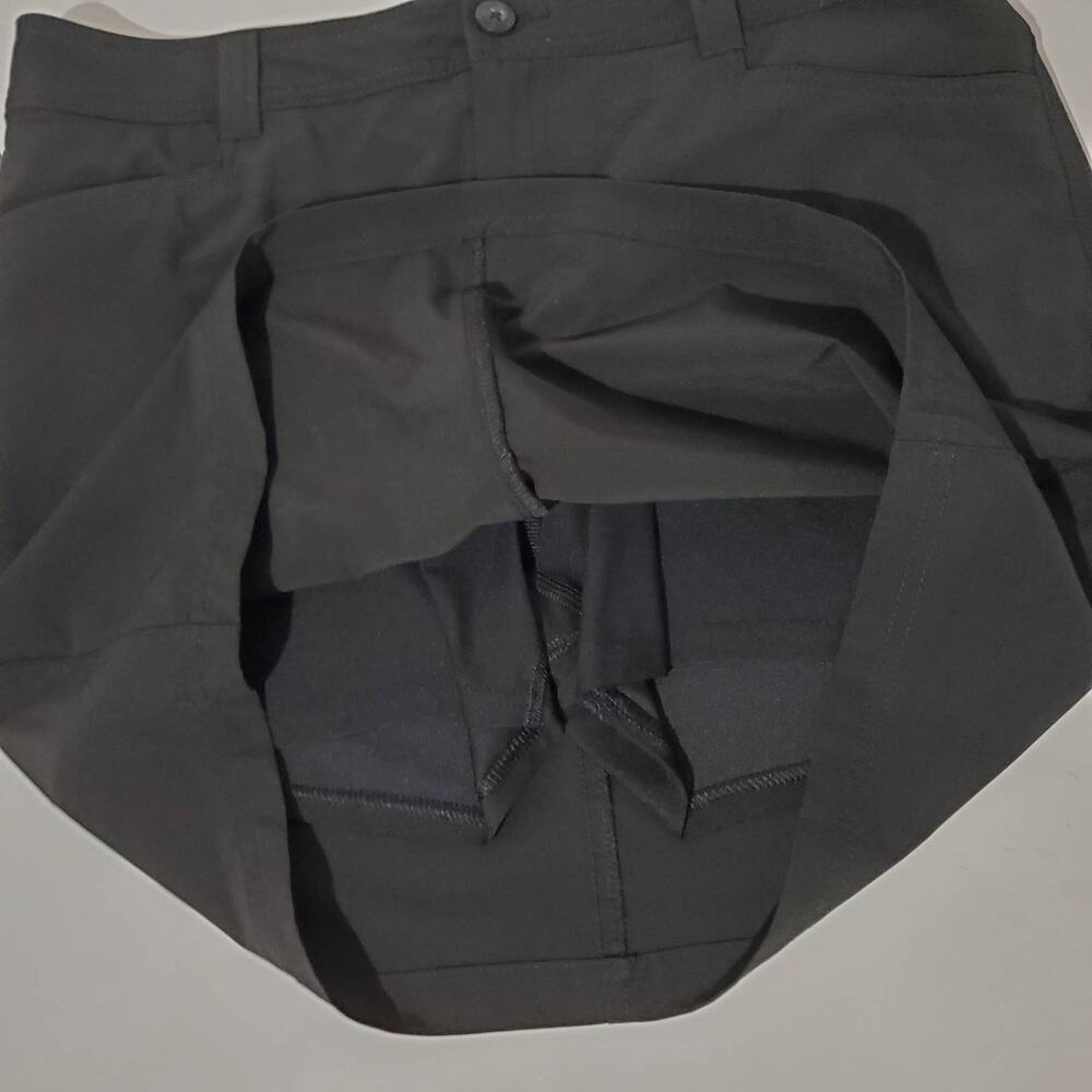 Eddie Bauer Adventure Active Stretch Skort Womens Size 8 Black Sport Hiking Golf - Picture 5 of 12
